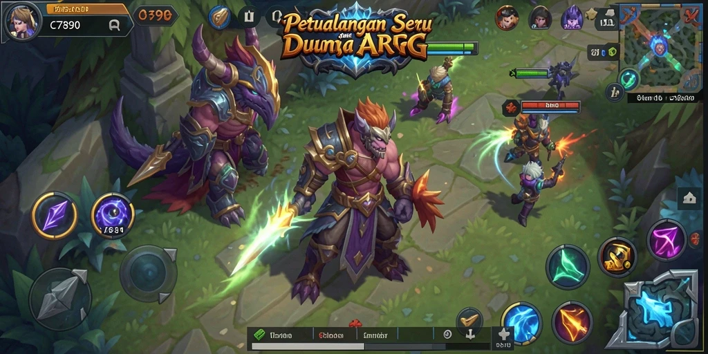 Tampilan gameplay C7890 yang seru dan mendebarkan.