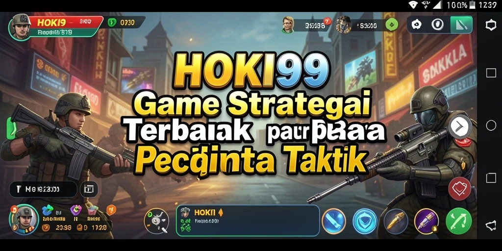 Screenshot HOKI99 menampilkan aksi permainan strategi yang mendebarkan.