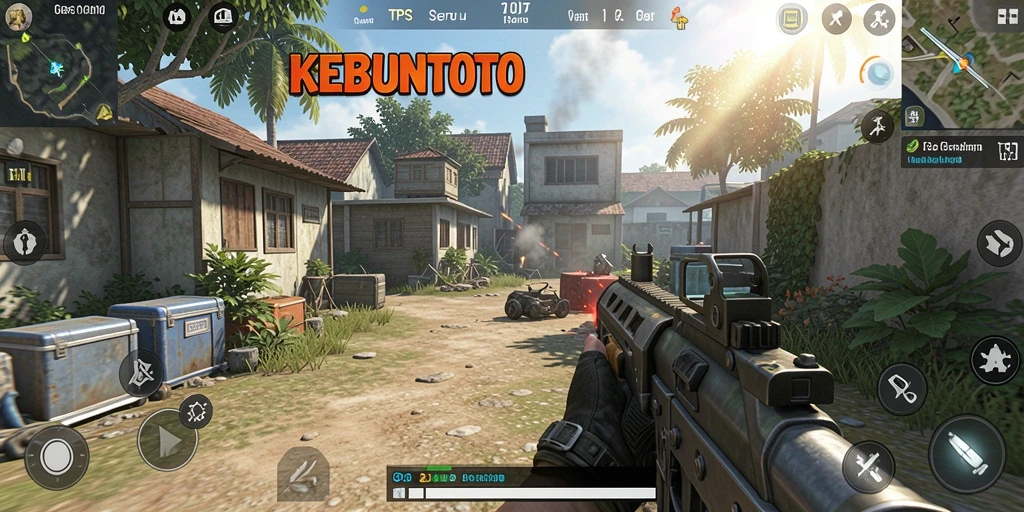 Tampilan gameplay KEBUNTOTO yang menegangkan dan seru.