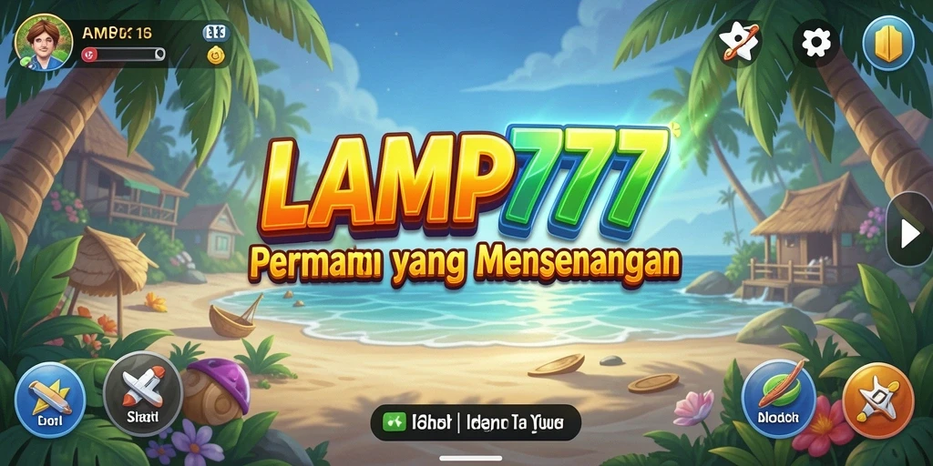 Tampilan menarik dari gameplay LAMPU777 yang santai.