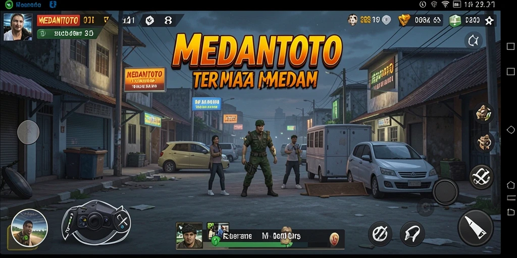 Tampilan seram dari gameplay MEDANTOTO yang mendebarkan.