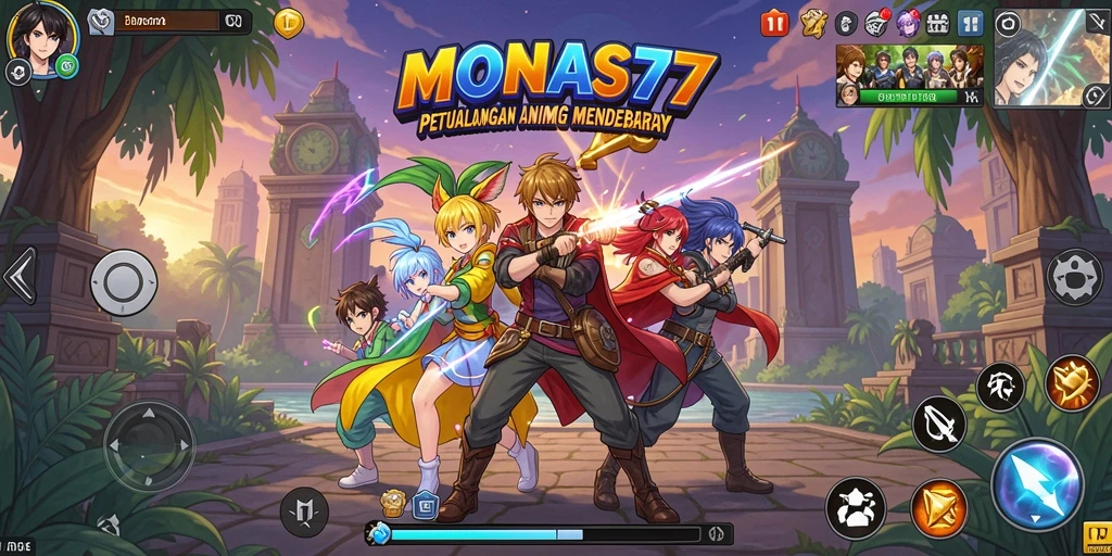 Tampilan gameplay MONAS77 yang mendebarkan dan menarik.