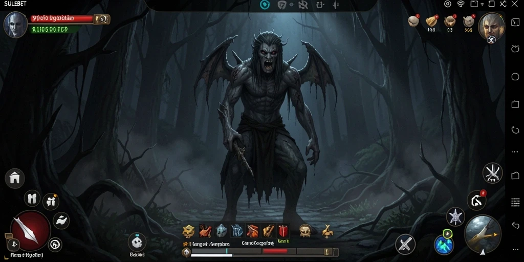 Gameplay menegangkan di dunia horror yang mencekam.