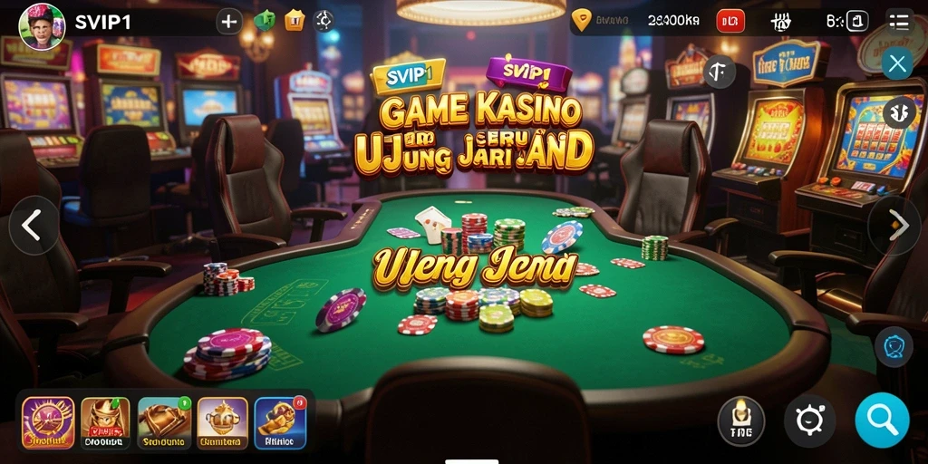 Tampilan menarik dari gameplay Kasino SVIP1 yang mengasyikkan.