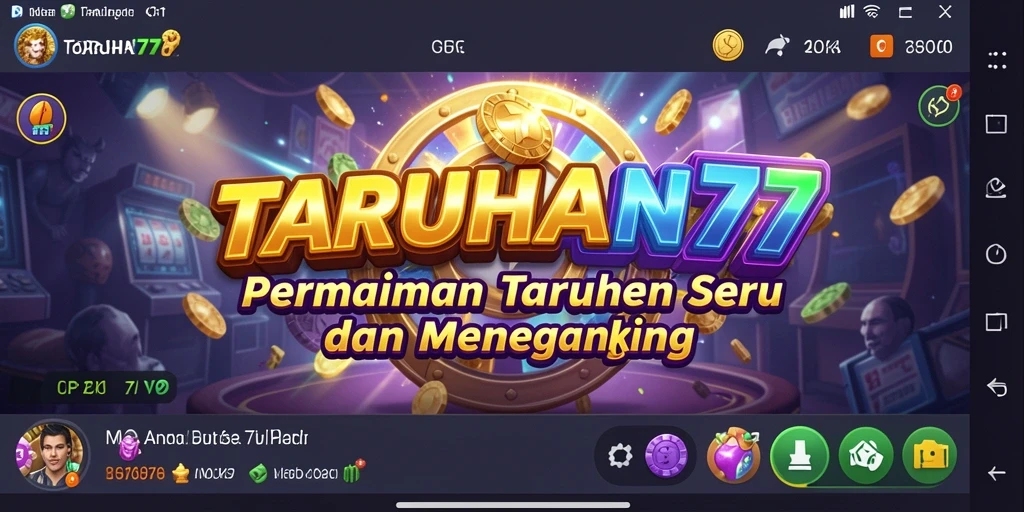 Screenshot gameplay menarik dari TARUHAN77 yang menunjukkan aksi taruhan seru.